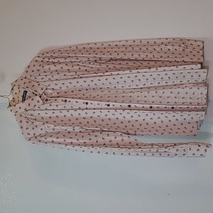 Dolce & Gabbana Gold Button Down Shirt size 43 neck 17